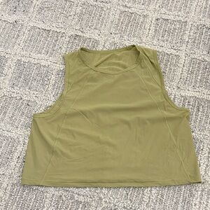 lululemon athletica Sage Green Muscle Tee